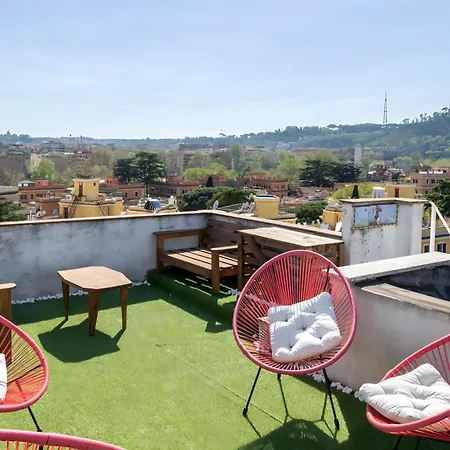 Donatello Rooftop Loft - Panoramic View By Rhr Lägenhet *